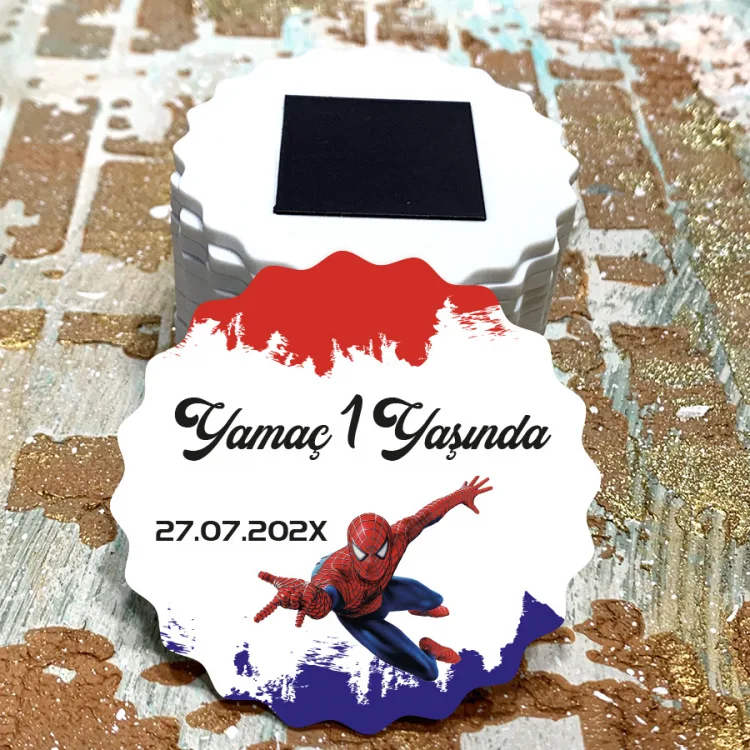 Magnet 0452 - Örümcek Adam Spiderman Temalı