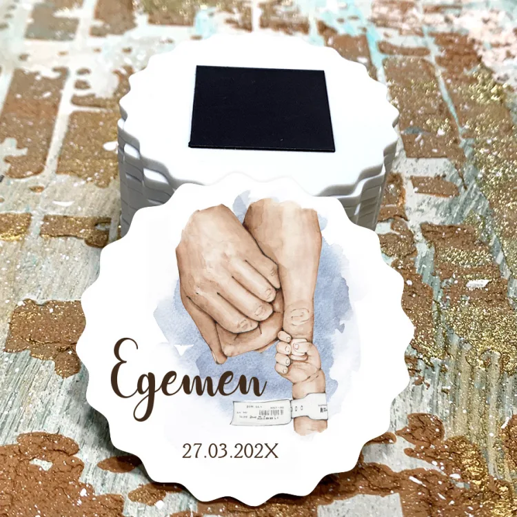 Magnet 0540 - Yenidoğan Erkek Bebek Temalı