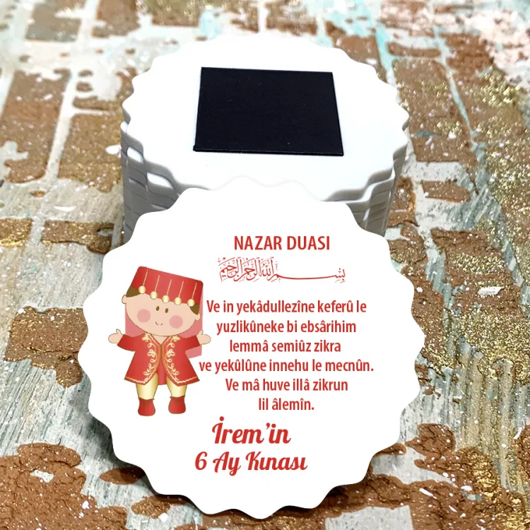 Magnet 0699 - 6 Ay Kınası Tasarım