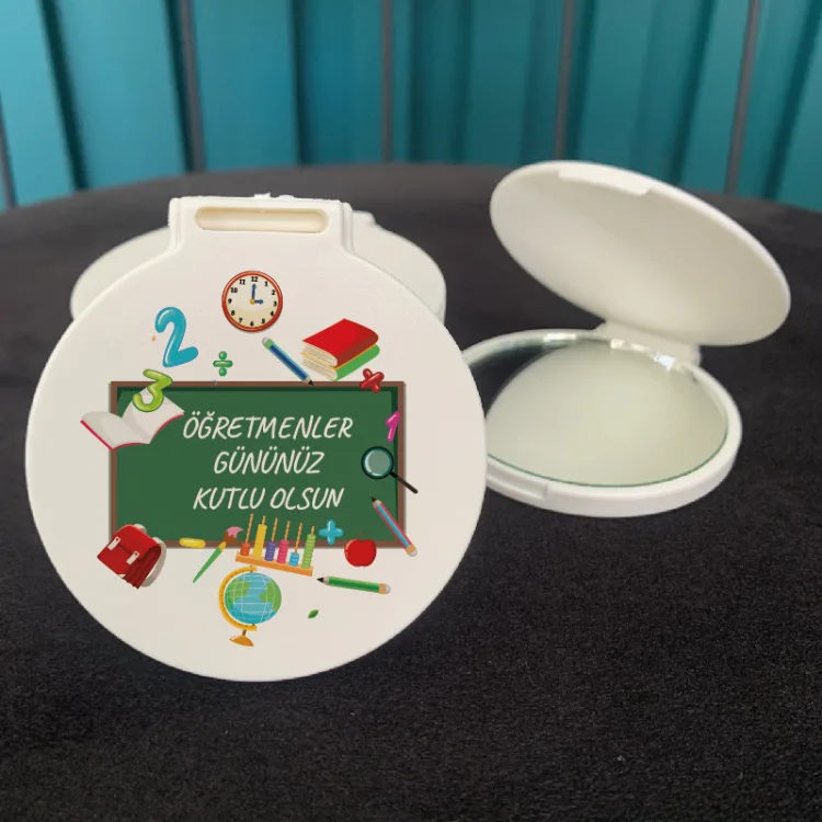 24 Kasım Öğretmenler Günü Hediyesi Aynalı Set 004 - Detay Görseli 1