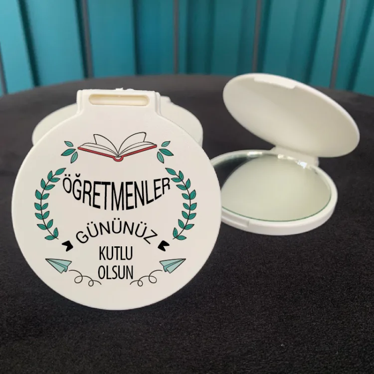 24 Kasım Öğretmenler Günü Hediyesi Aynalı Set 001 - Detay Görseli 1