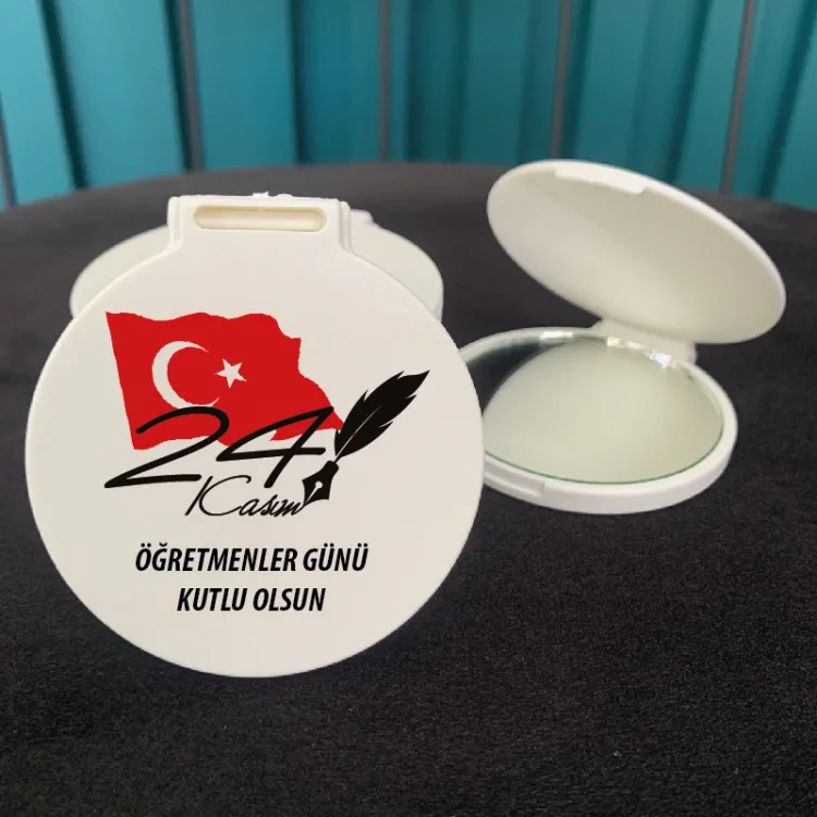 24 Kasım Öğretmenler Günü Hediyesi Aynalı Set 003 - Detay Görseli 1