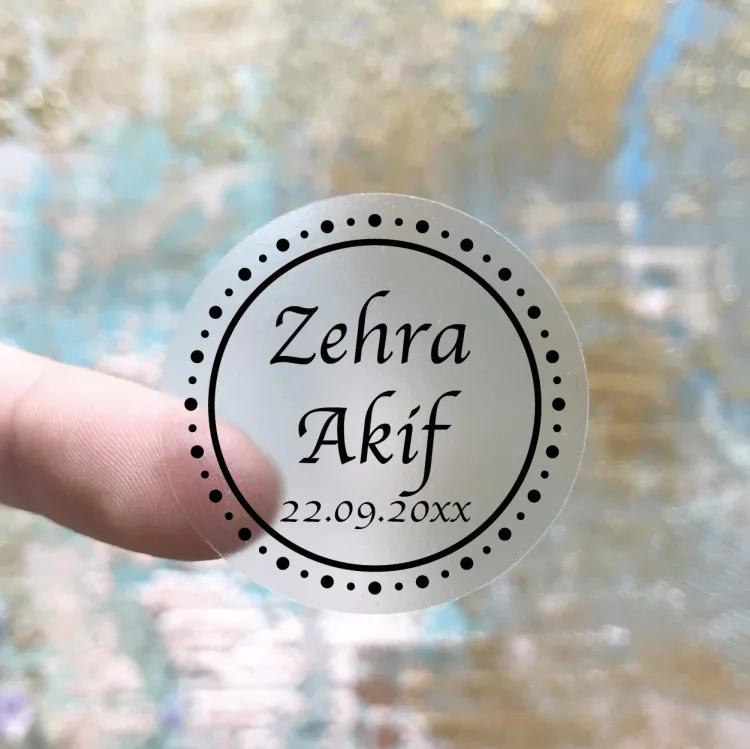 Şeffaf Etiket 521
